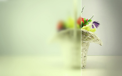 Матированное стекло фото